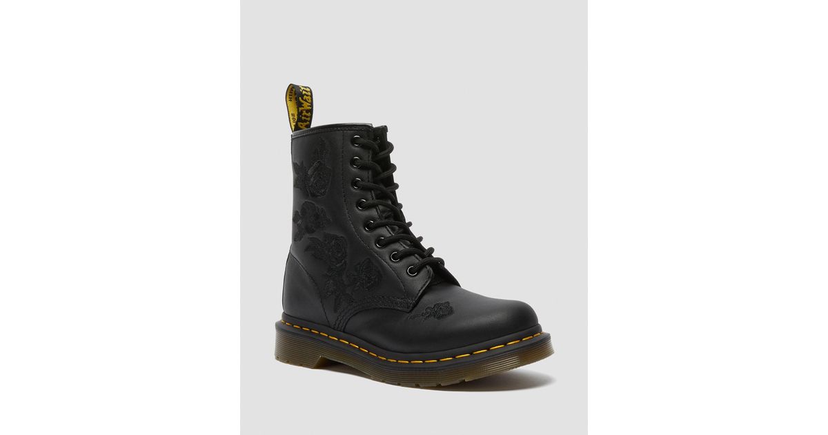 Martens 1460 Vonda Mono Dr Martens Black Softy Martens 1460 Vonda