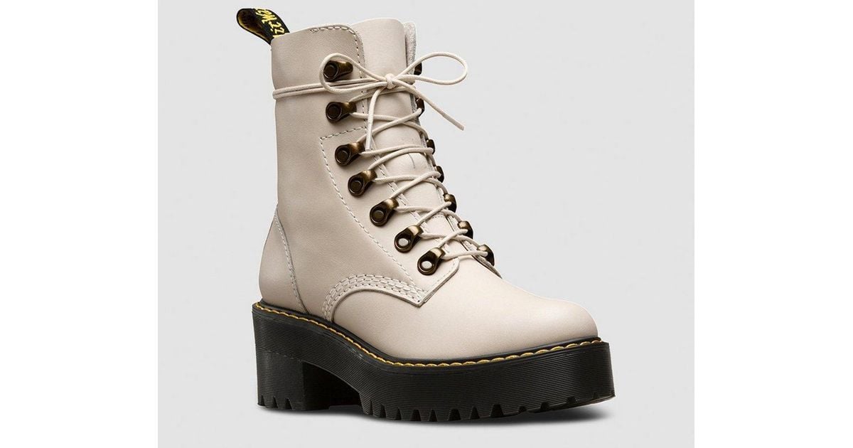 Dr martens hotsell leona heeled boot