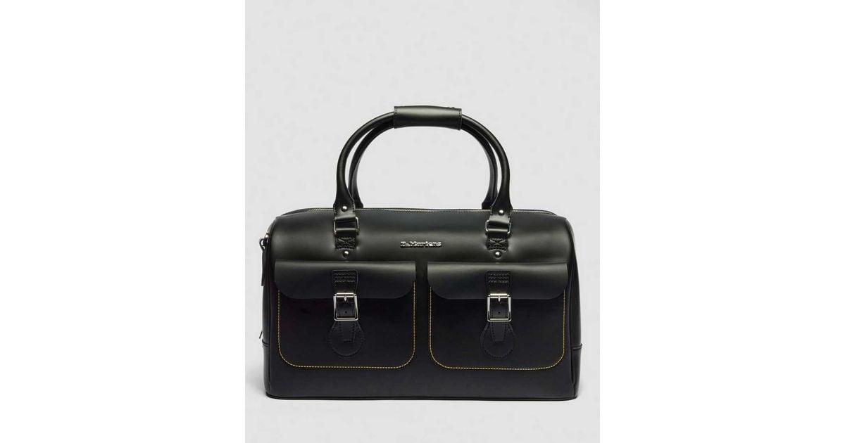 Dr. Martens Leather Daytripper Bag in Black | Lyst