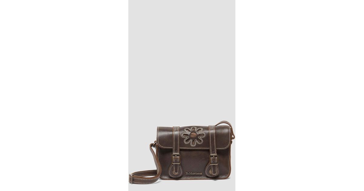 Dr Martens★7\" SATCHEL BAG★サッチェルバッグ★KELP BROWN 7インチ サッチェル バッグ