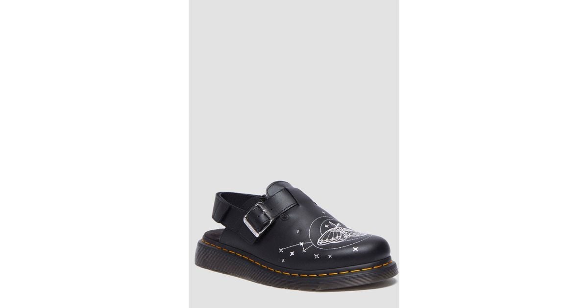 大人気モデル★【Dr.Martens】JORGE II CELESTIAL MOTH ミュール Dr. Martens JORGE II CELESTIAL MOTH EMBROIDERED MULES MSRP