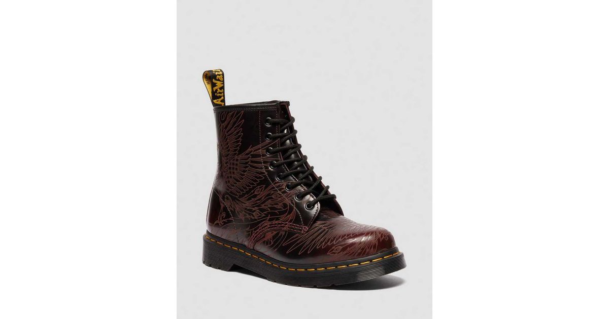 Dr Martens 1460 Phoenix Arcadia Rub Off Leather Boots Men’s Size 10 New With Box Dr Martens 1460 PHOENIX Arcadia Leather | Mercari main image 4