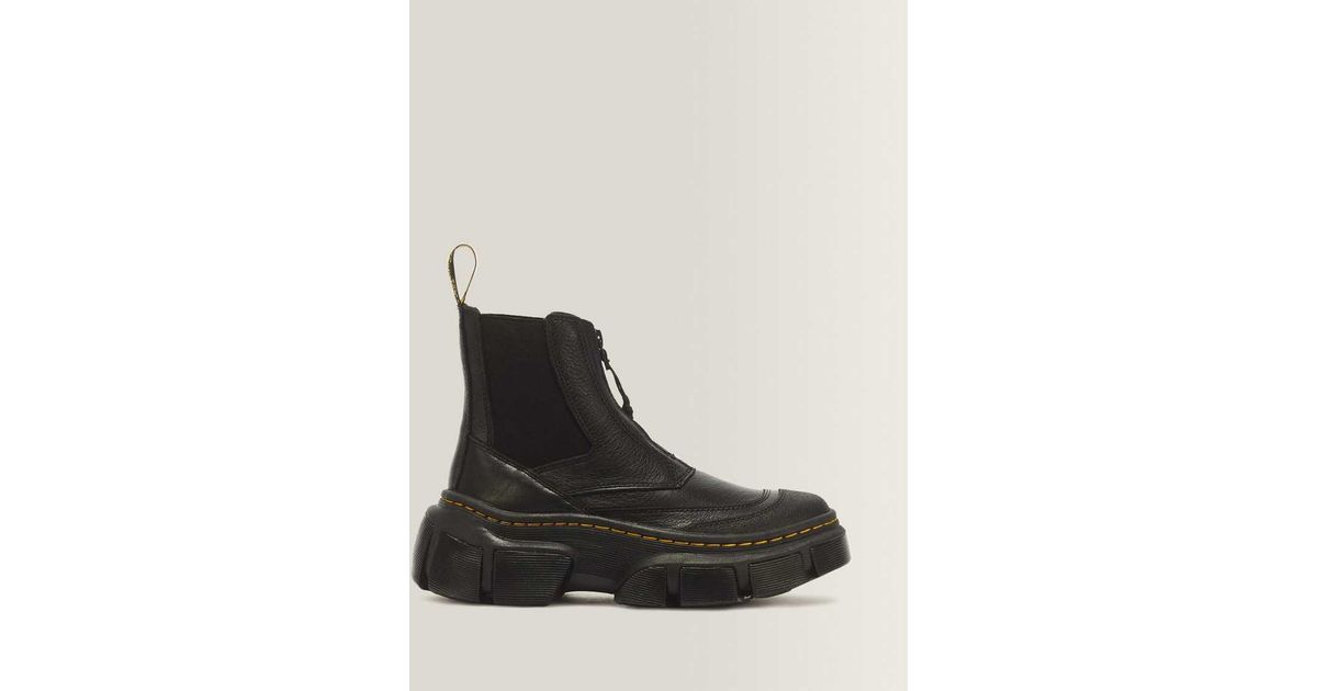 Dr. Martens Dmxl Zip Chelsea Leather Boots in Black for Men | Lyst