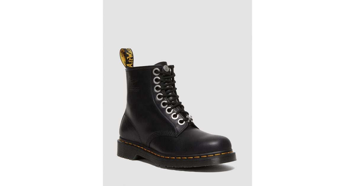 Dr. Martens 1460 The Great Frog Leather Boots in Black for Men | Lyst