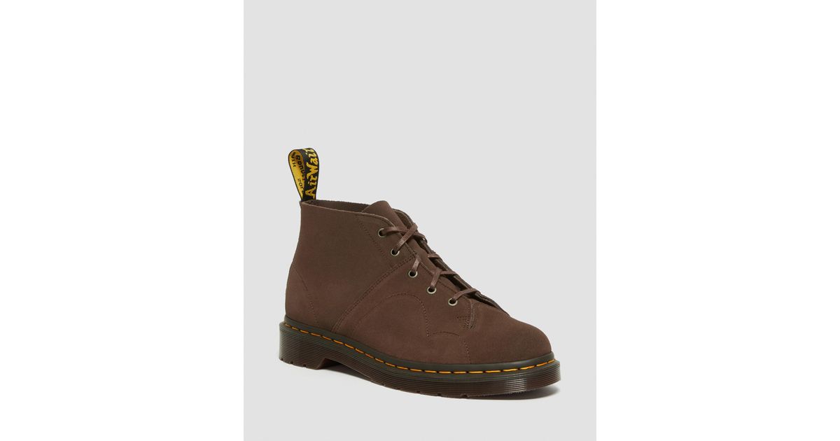 Church suede monkey boots Dr. Martens pour homme en coloris Marron | Lyst