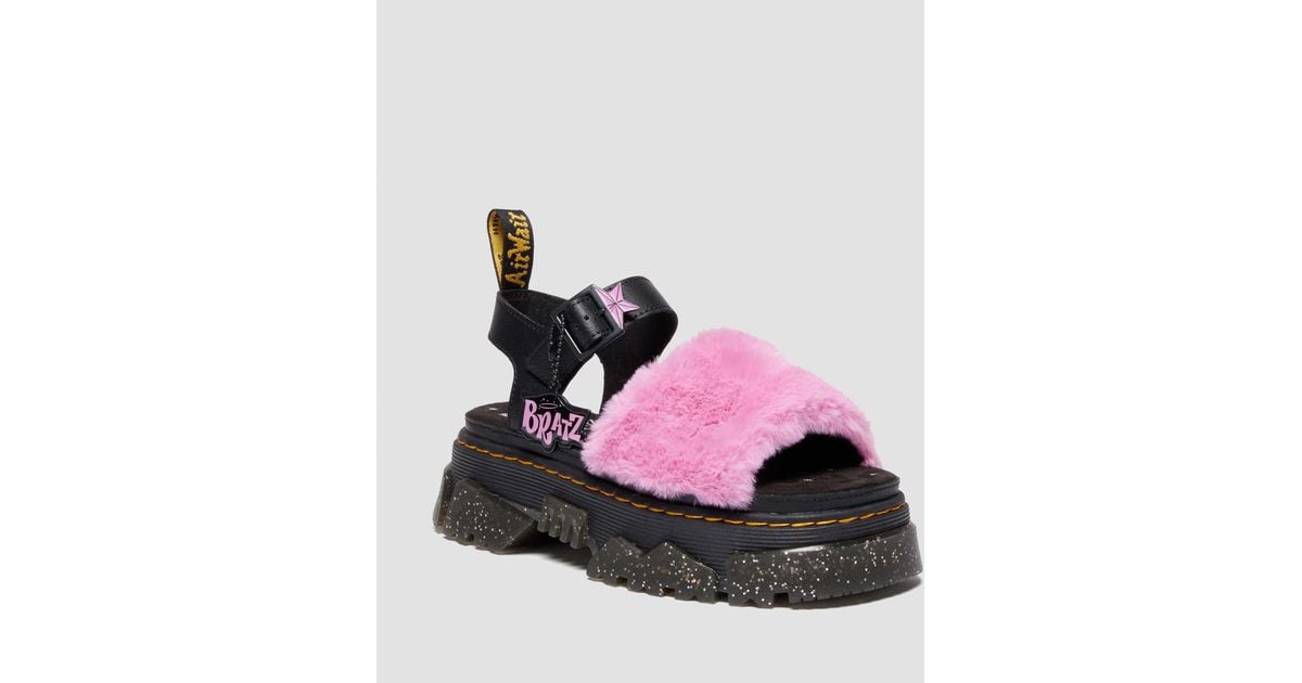 Dr. Martens x Bratz 国内買付 MATTISON BRATZ Straps Sandals Womens Dr. Martens x Bratz Mattison Strap Sandal - Pink