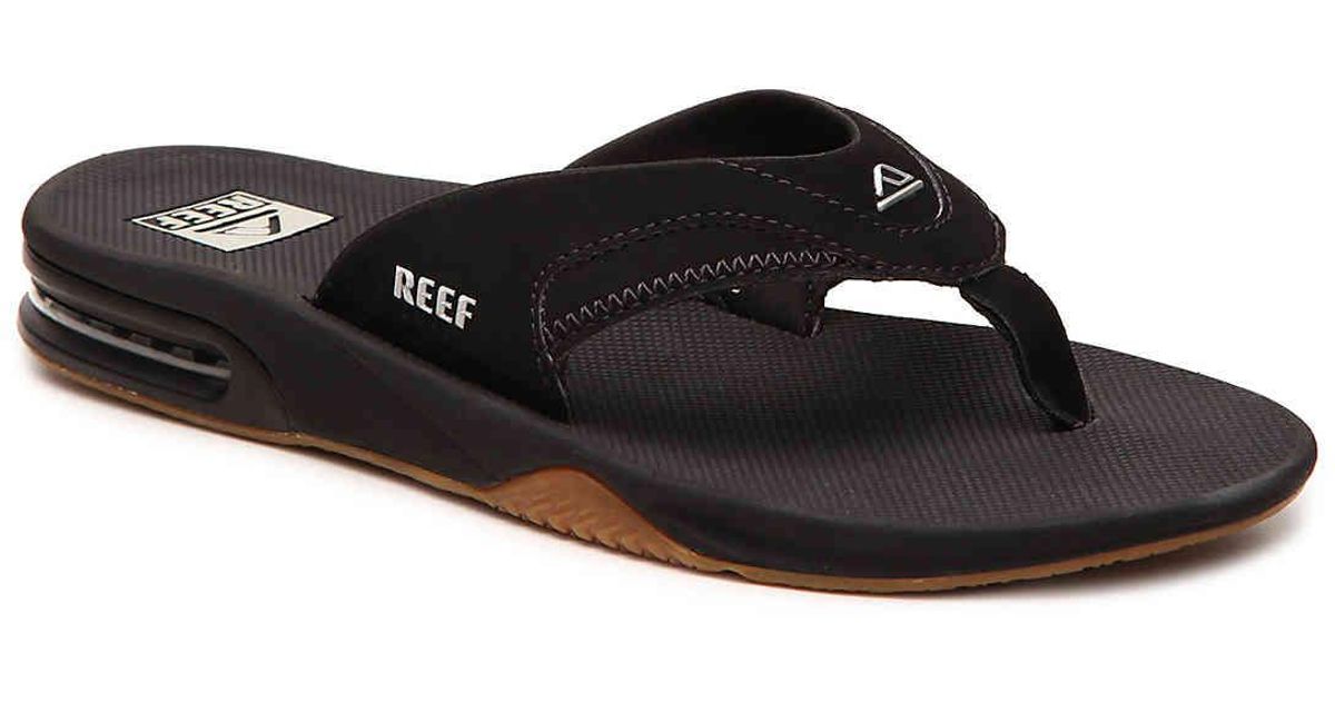 reef thongs with bottle opener