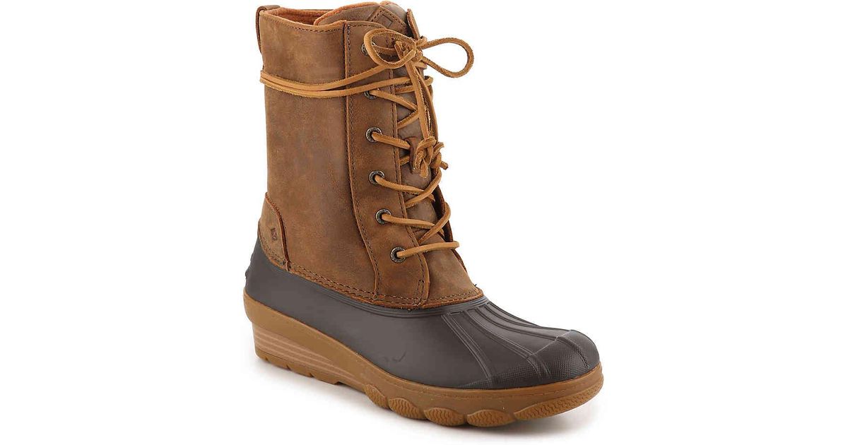 saltwater reeve wedge duck boot