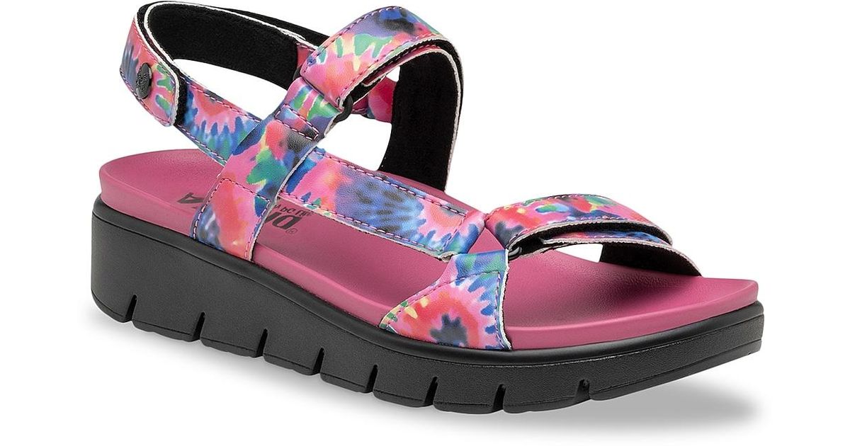 Alegria Synthetic Henna Platform Sandal Lyst
