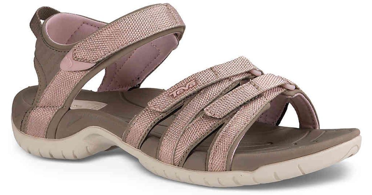 teva rose gold sandal