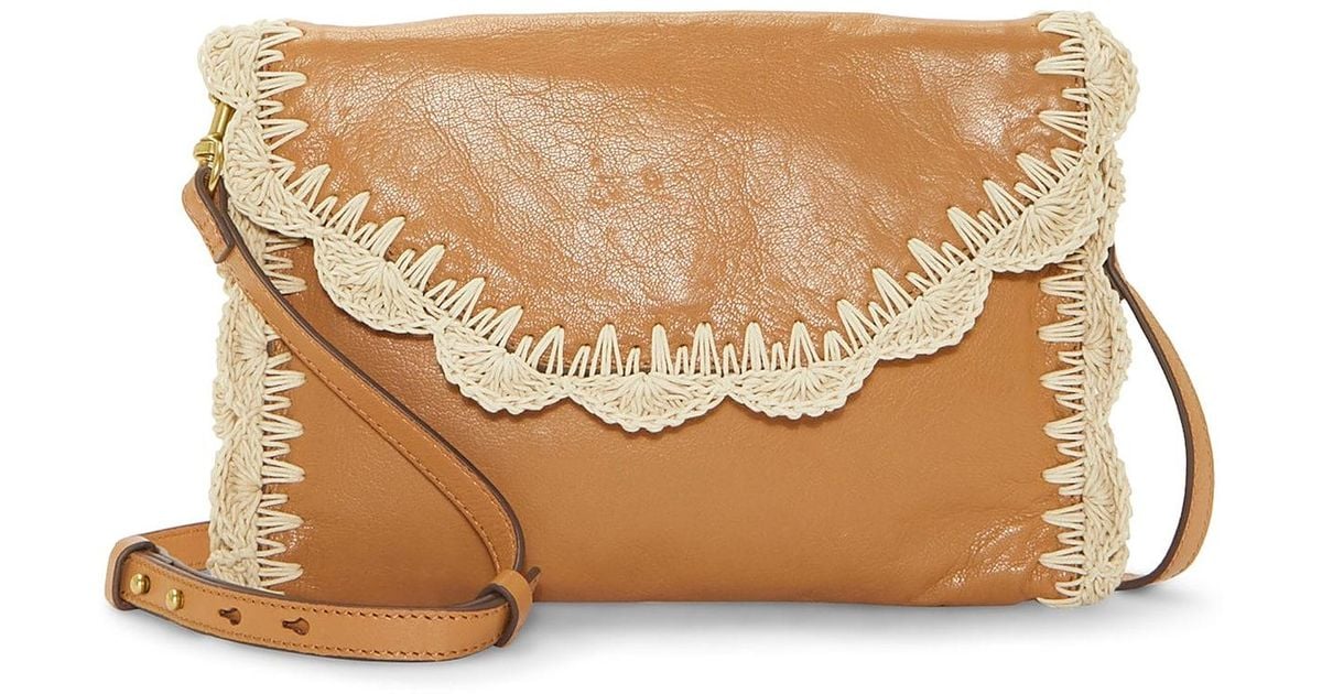 Lucky Brand Toni Leather Crossbody Bag in Metallic Lyst