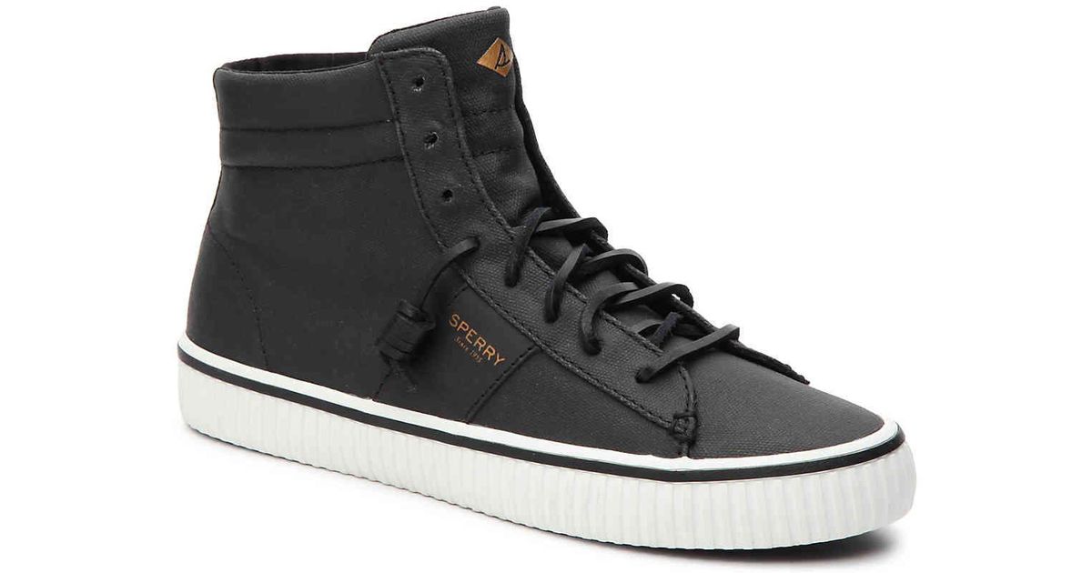 sperry high top shoes