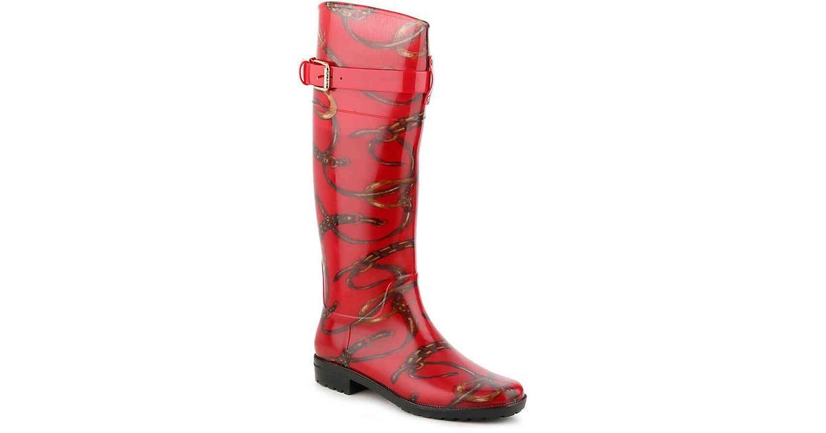 red ralph lauren rain boots