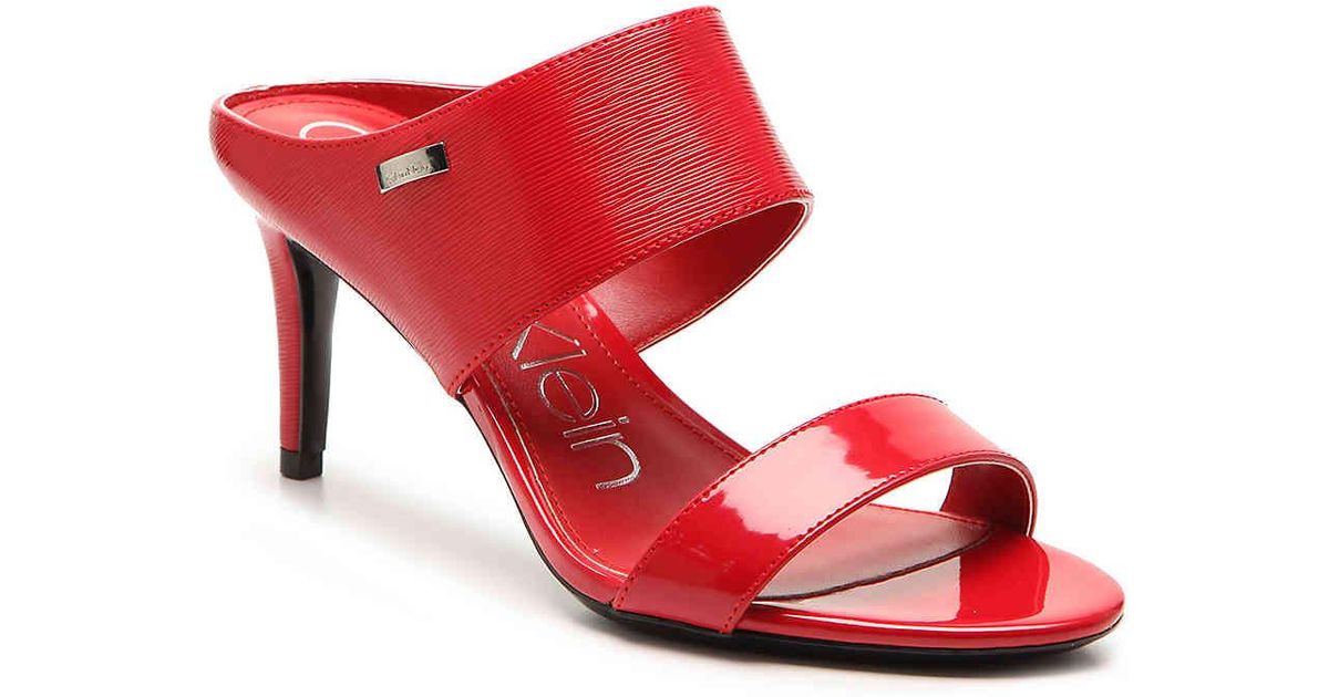 calvin klein lorinda sandal