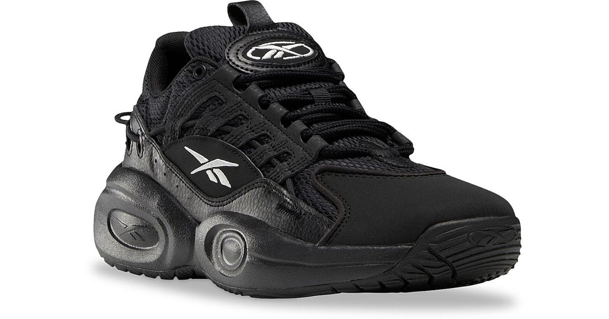 Reebok Synthetic Solution Mid Basketball Shoe in Black for Men Lyst