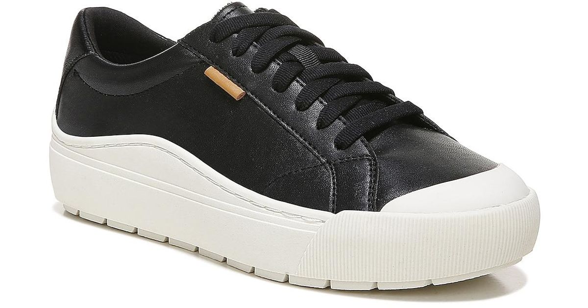 Dr. Scholls Canvas Time Off Sneaker in Black - Lyst