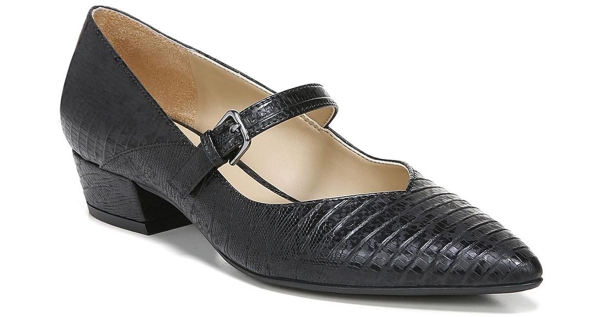Naturalizer Florencia Mary Jane Pump in Black | Lyst