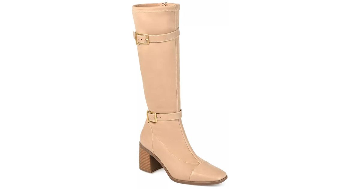 Journee Collection Extra Wide Width Gaibree Extra Wide Calf Riding Boot ...