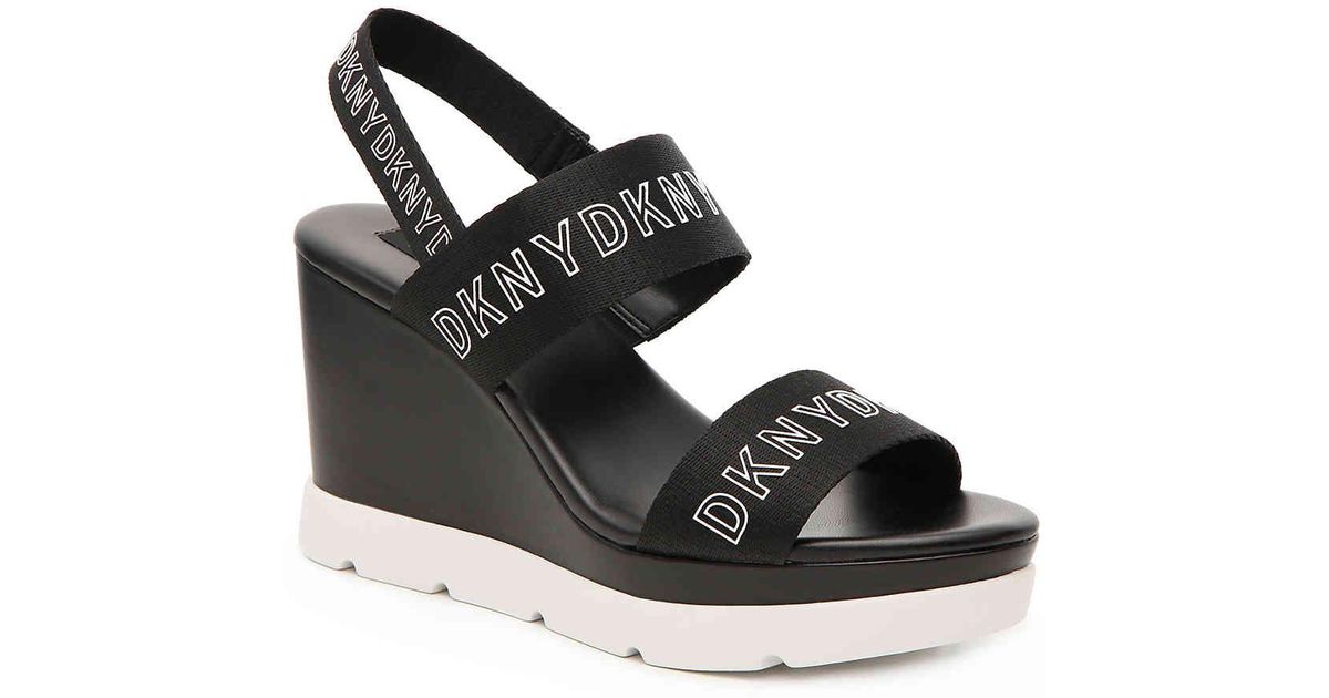 dkny wedges sandals