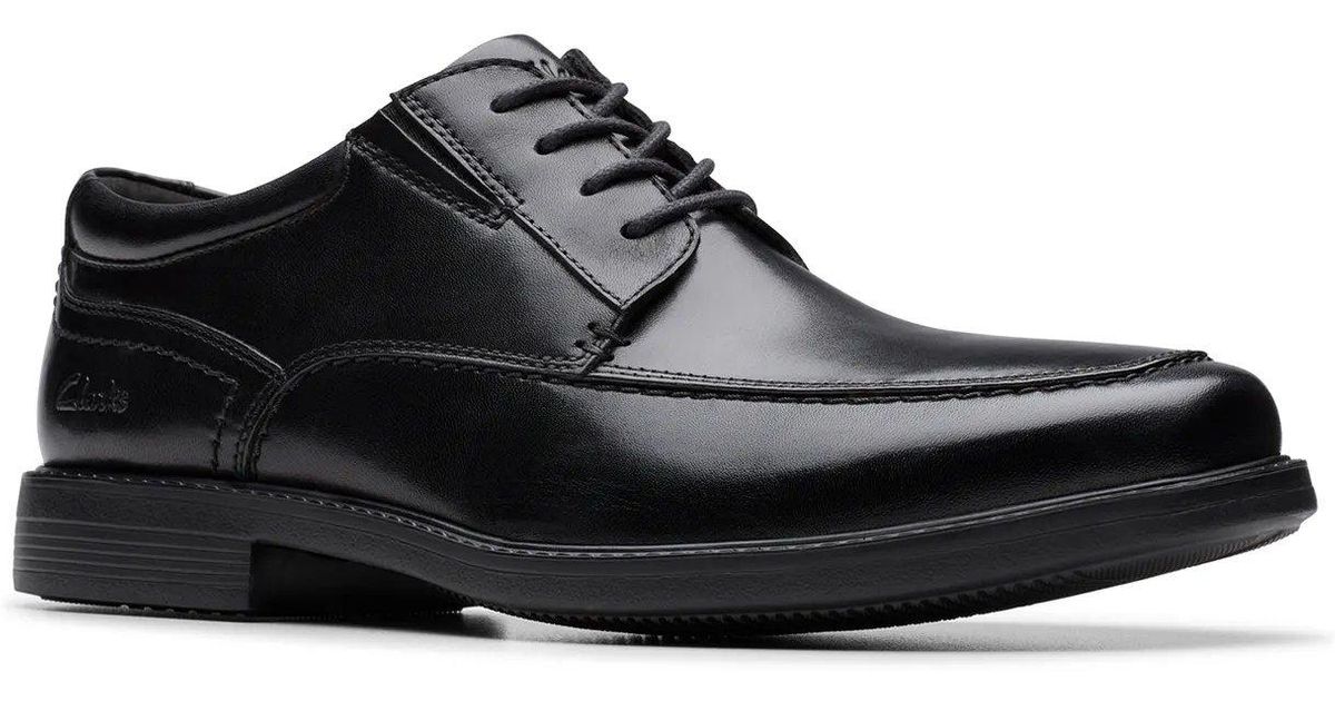 Chaussure Homme Clarks Howard Apron – Oxford Chic, Semelle Confort Cushion Plus, Cuir