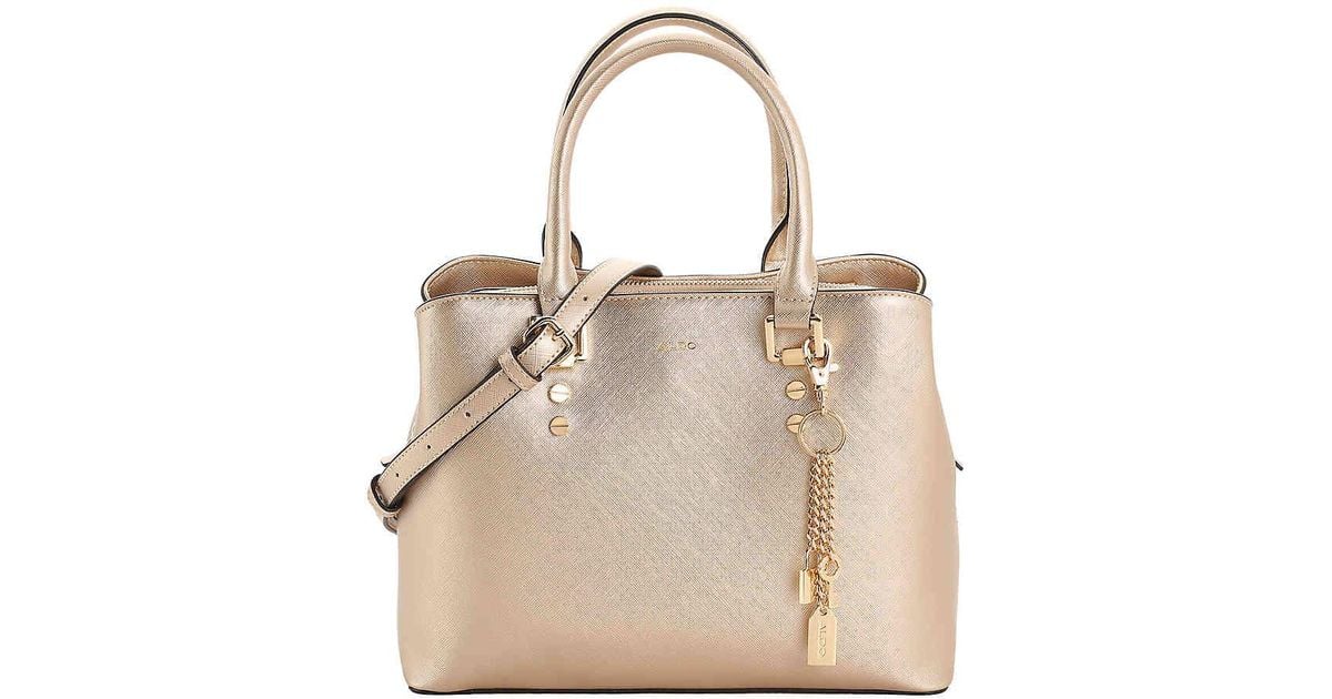 aldo gold bag