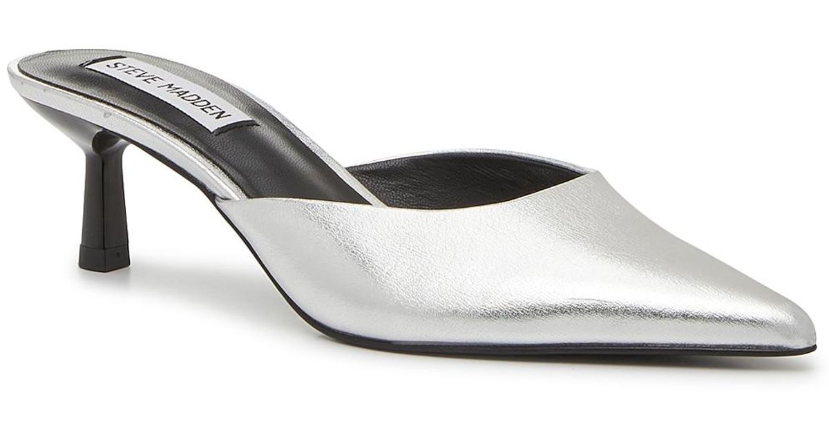 Steve Madden Audree Pump in White Lyst