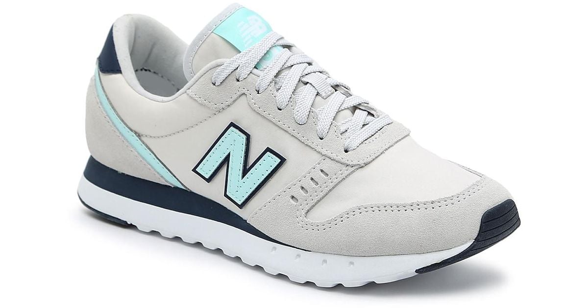 New Balance Suede 311 Sneaker in Light Grey/Light Blue (Gray) - Lyst