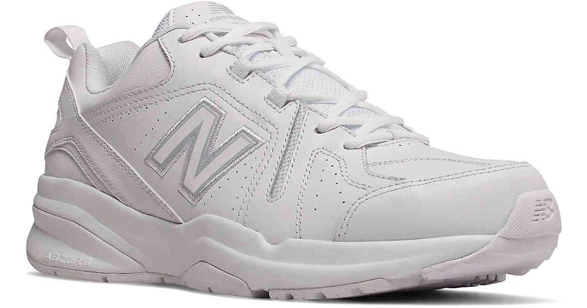 new balance 608 white flat
