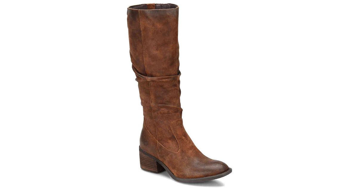 Born Leather Doyle Boot in Cognac 