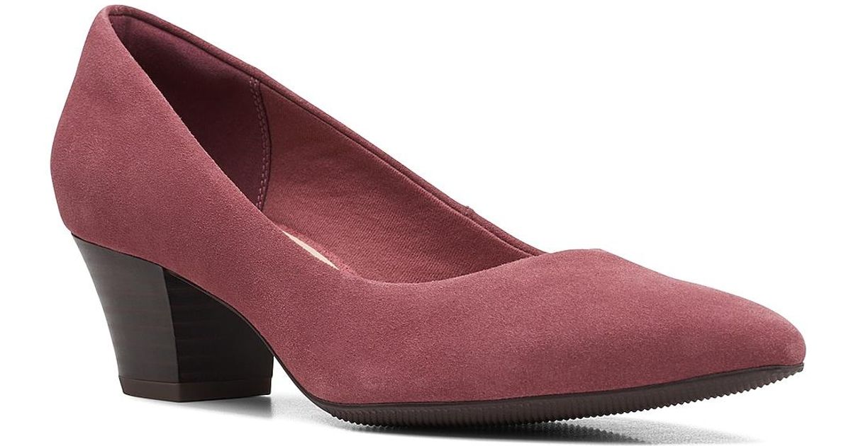 clarks ellis rose pump