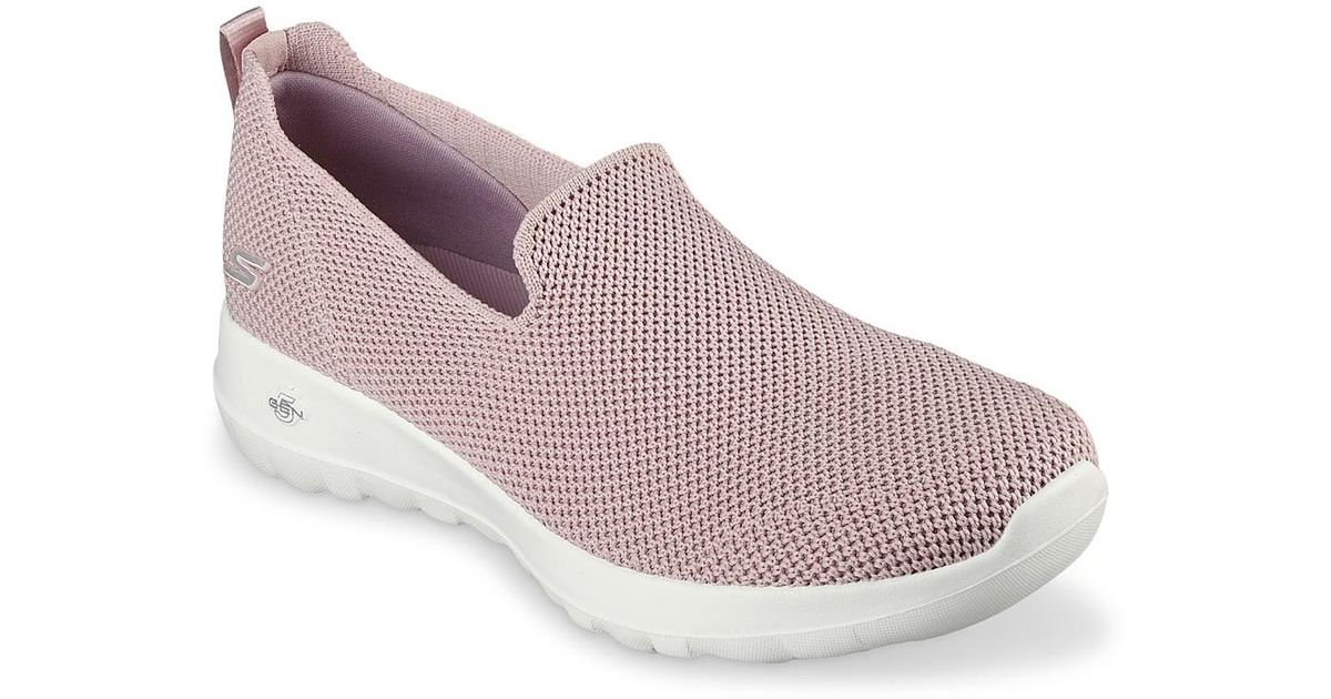 Skechers Gowalk Joy Slip-on Sneaker in Purple | Lyst