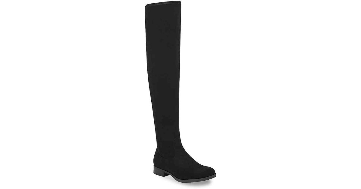 marc fisher black over the knee boots