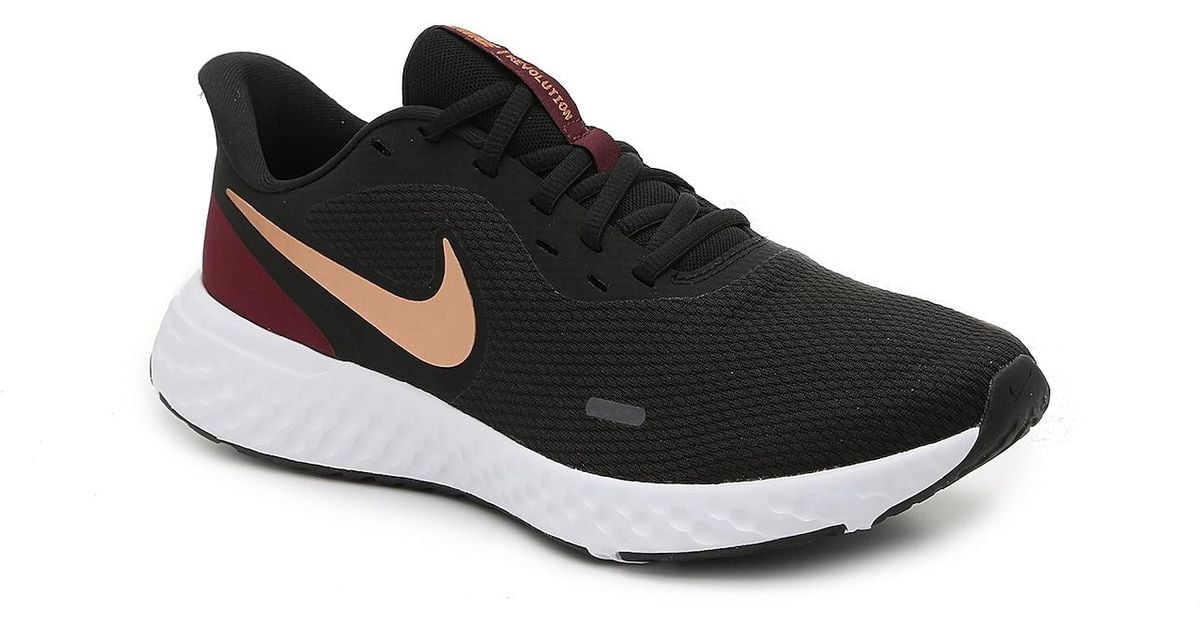 burgundy and gold nike shoes