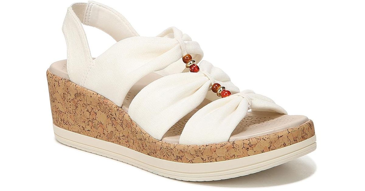 Bzees Roma Wedge Sandal in Black Lyst