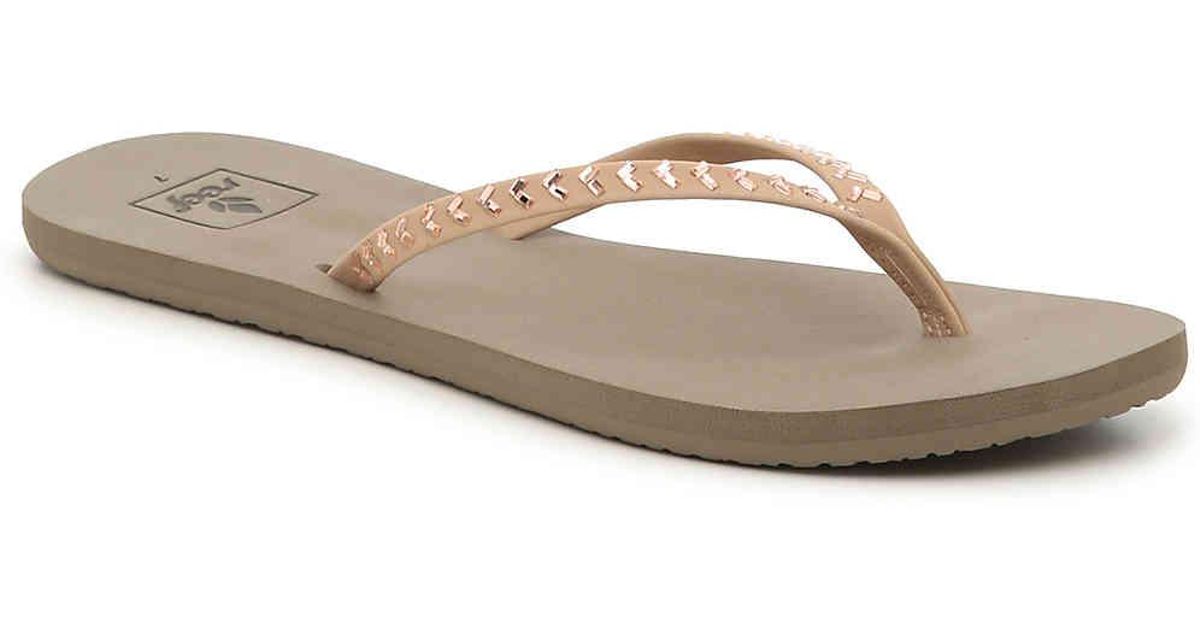 reef bliss embellished flip flop