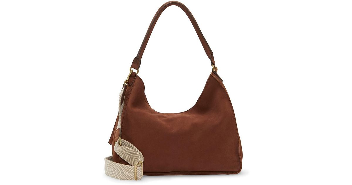 Lucky Brand Brid Leather Shoulder Bag in Brown Lyst