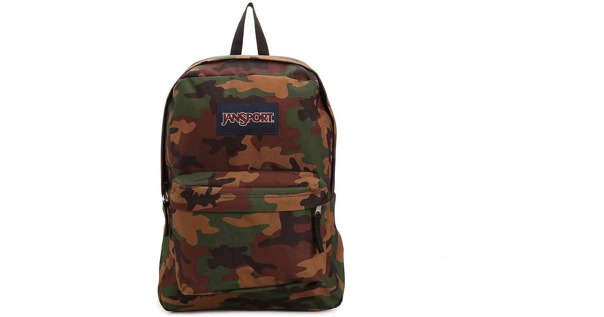 jansport camouflage backpack