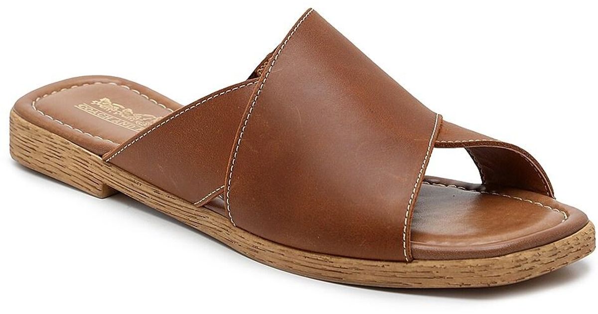coach and four sandals