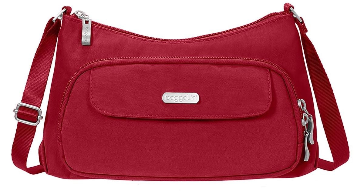 Baggallini Everyday Shoulder Bag in Red Lyst