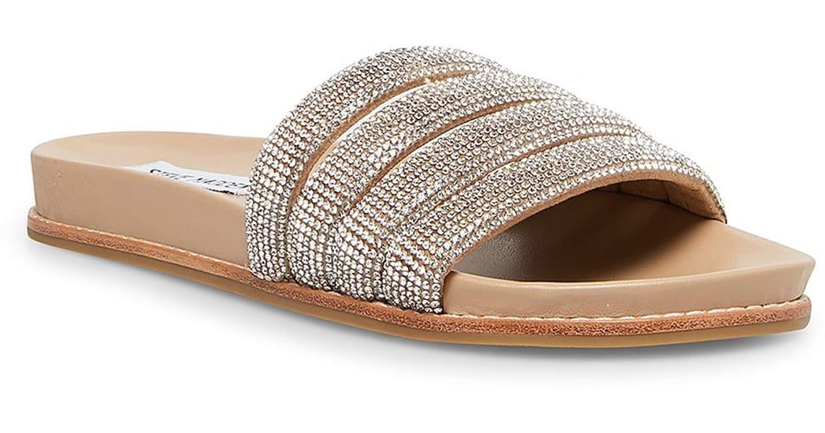 festive silver steve madden