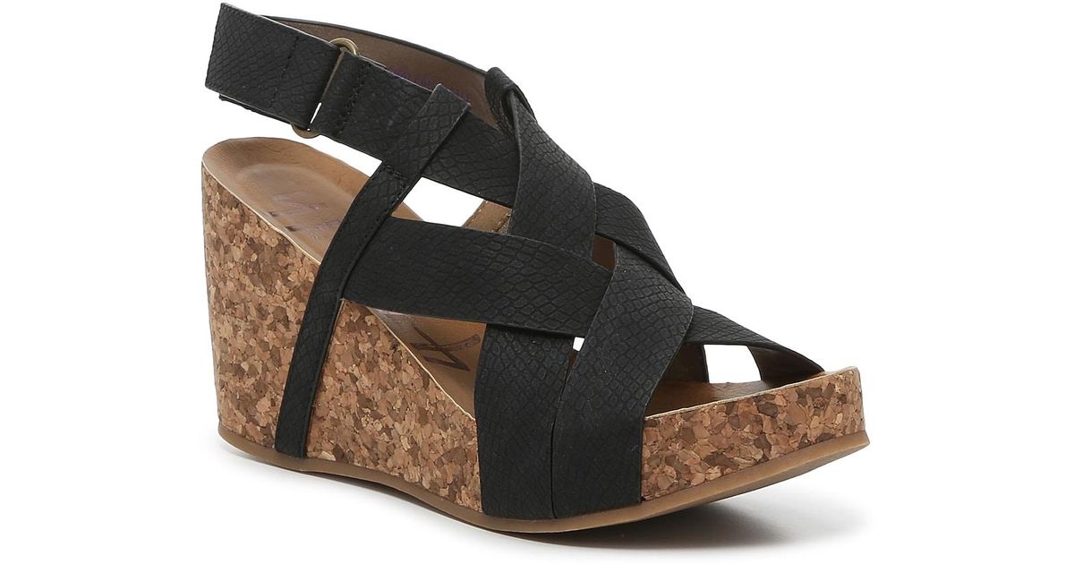 A Good Brand Blowfish Malibu Women's Heidi Wedge Sandal