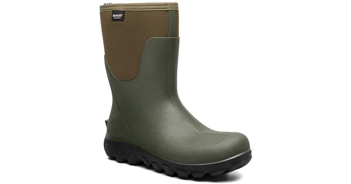 Cfw Bogs Bogs Classic Seamless Rain Boot in Green for Men | Lyst