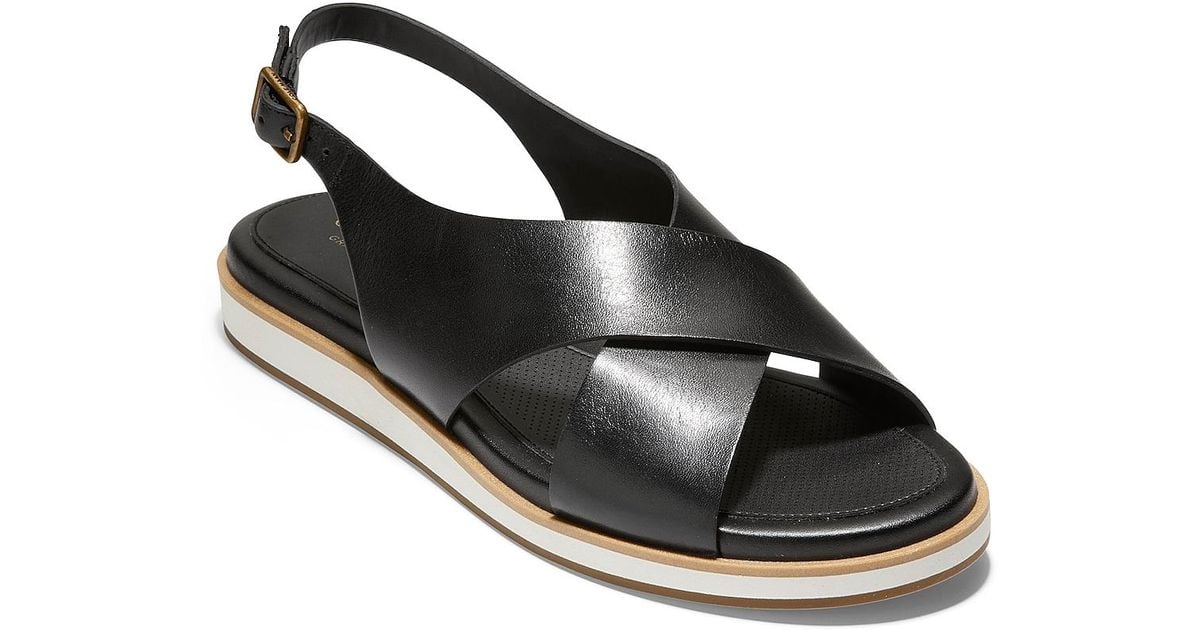 Cole Haan Leather Mira Sandal in Black Lyst