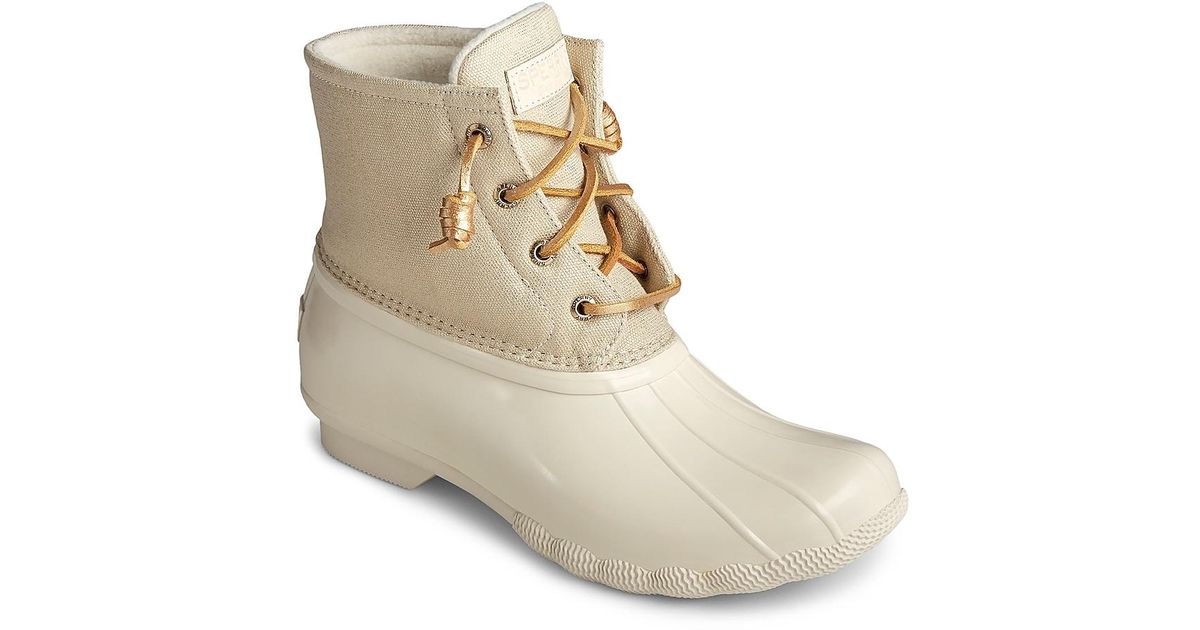 sperry brewster waterproof low duck boot