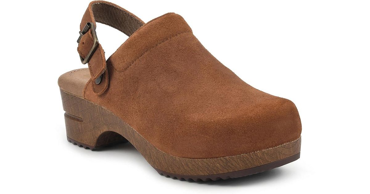 White Mountain Suede Being Clog | Lyst