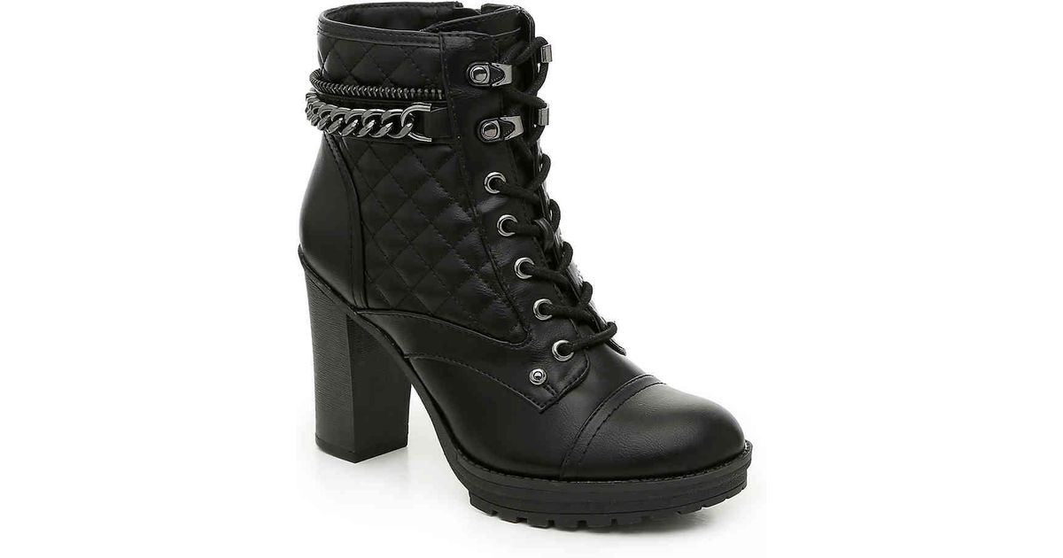 G by Guess Gawly Bootie in Black - Lyst