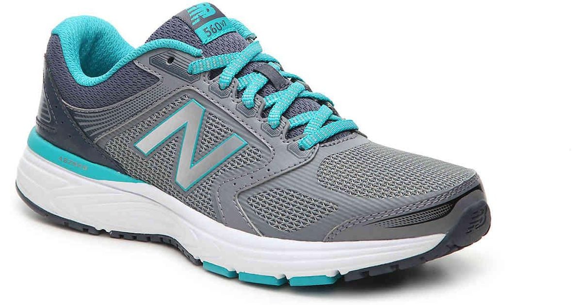 New Balance 560 V7 Running Shoe in Grey 