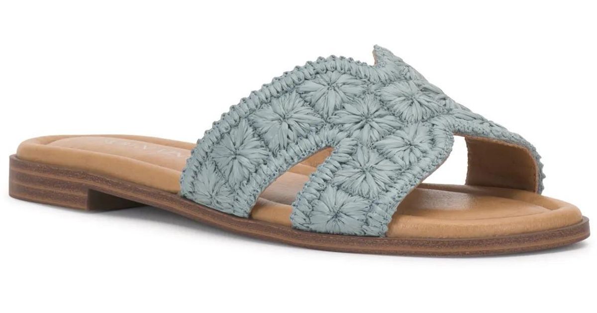 Crown Vintage Balerie Sandal in Blue | Lyst