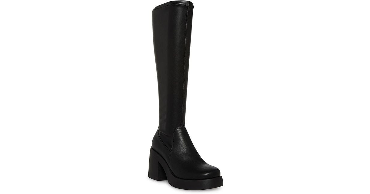 Madden Girl Lax Platform Boot in Black Lyst