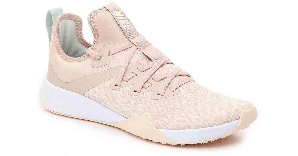 light pink athletic shoes